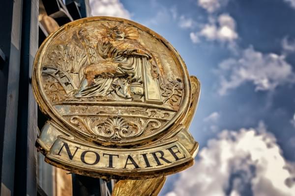 Enseigne de notaire